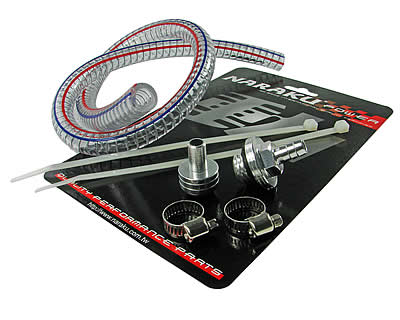 Naraku Odvětrání klikové skříně Naraku, stříbrná NK100.10