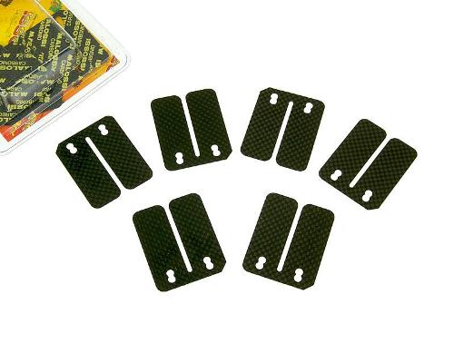 Náhradní karbonitové lístky Malossi 6ks 0,30 0,35 0,40 mm VL11 M.277054.C0