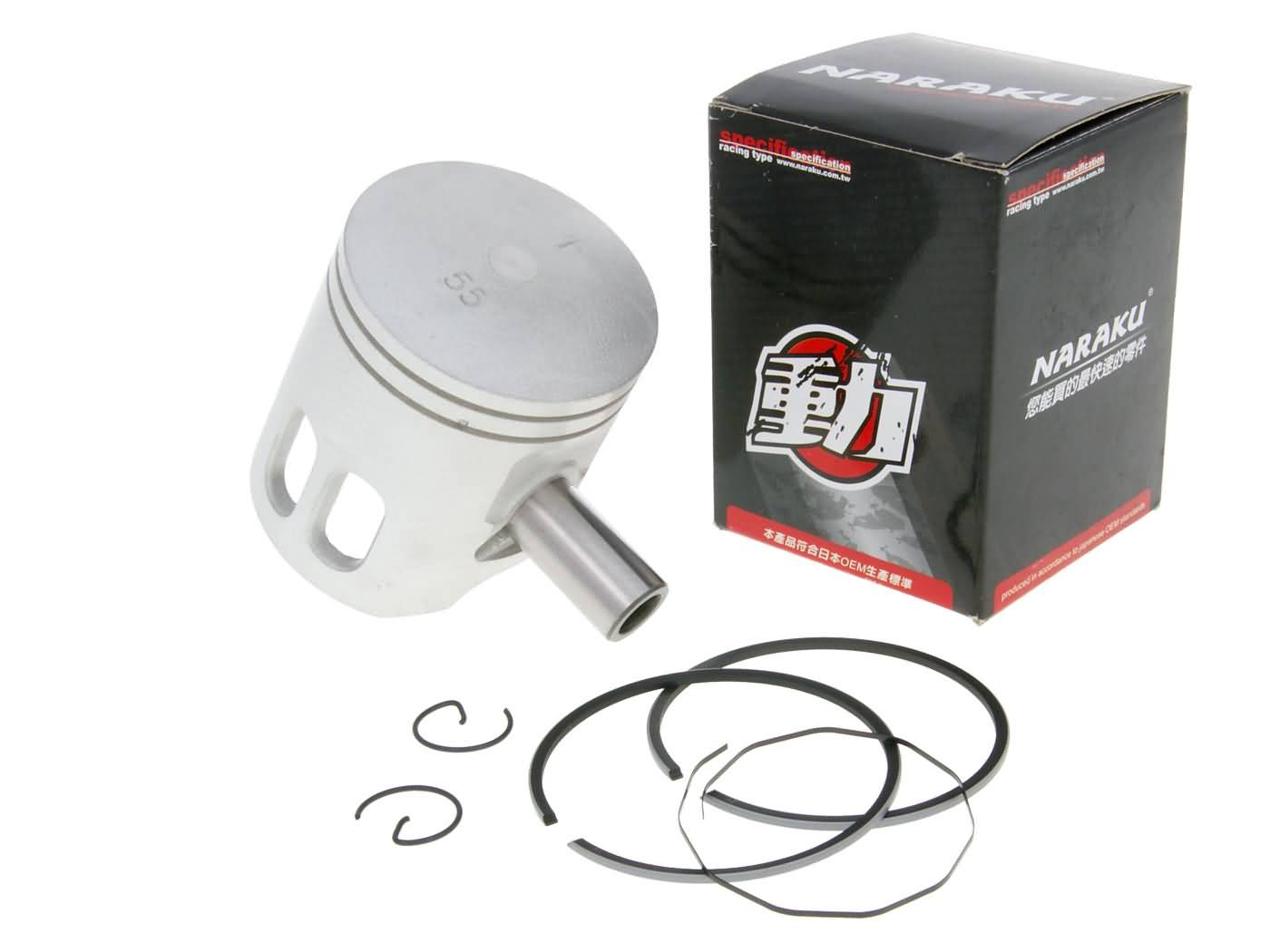 Pístní sada Naraku 113ccm, Minarelli 100ccm NK702.04