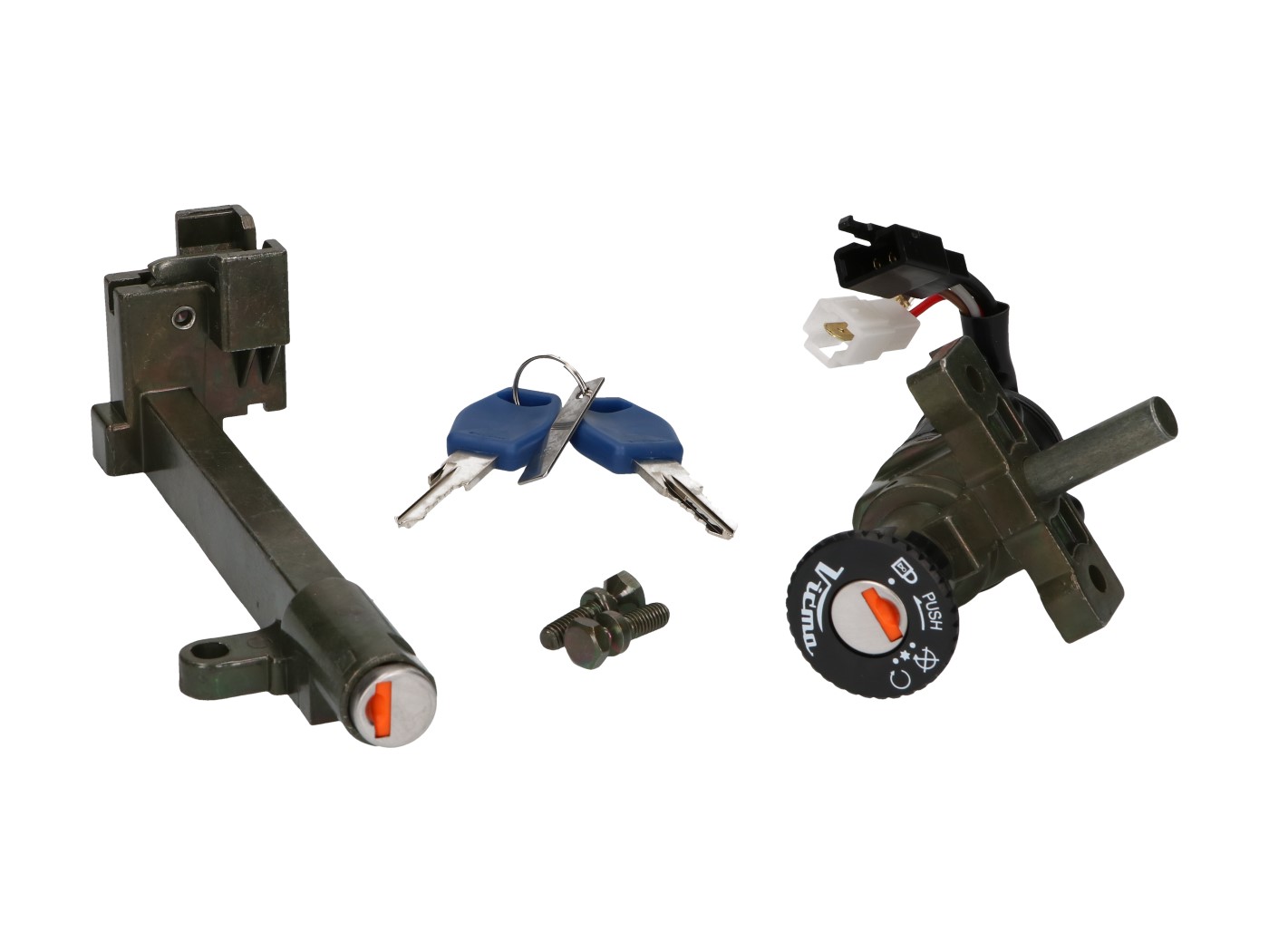 Vparts Spínací skřínka + zámky Vicma, Yamaha BW´s NG   MBK Booster NG VC18474