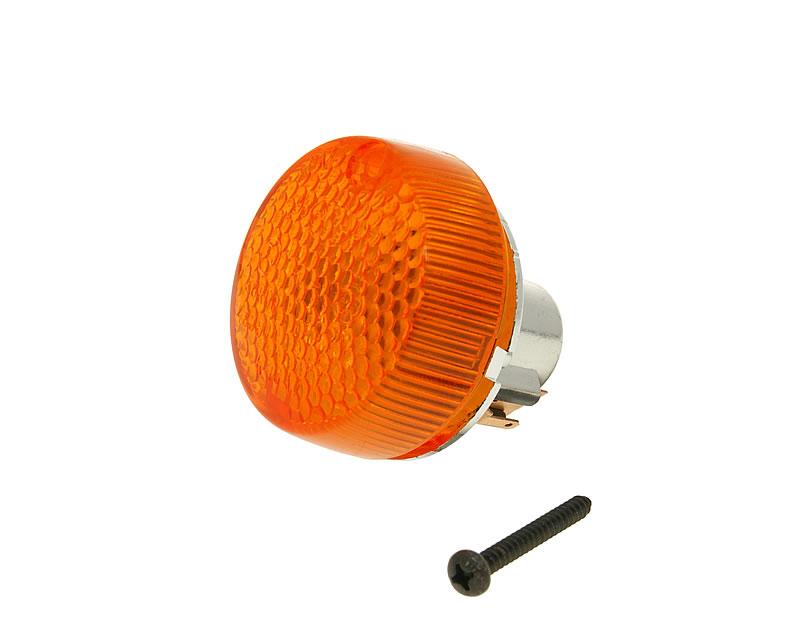 Vparts Blinkr Vicma, přední, oranž sklo, Benelli Pepe   Malaguti F12 VC20571