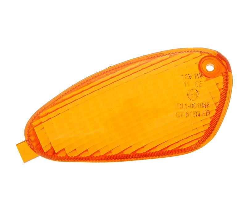 Vparts Sklíčko blinkru Vicma, přední pravé, Gilera Runner, 50-200, do r.v. 05 VC22964