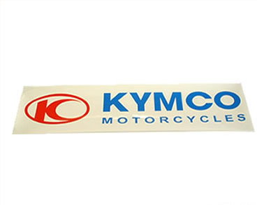 Levně Diverse / Import Samolepka Kymco 111x27mm transparentní 10258