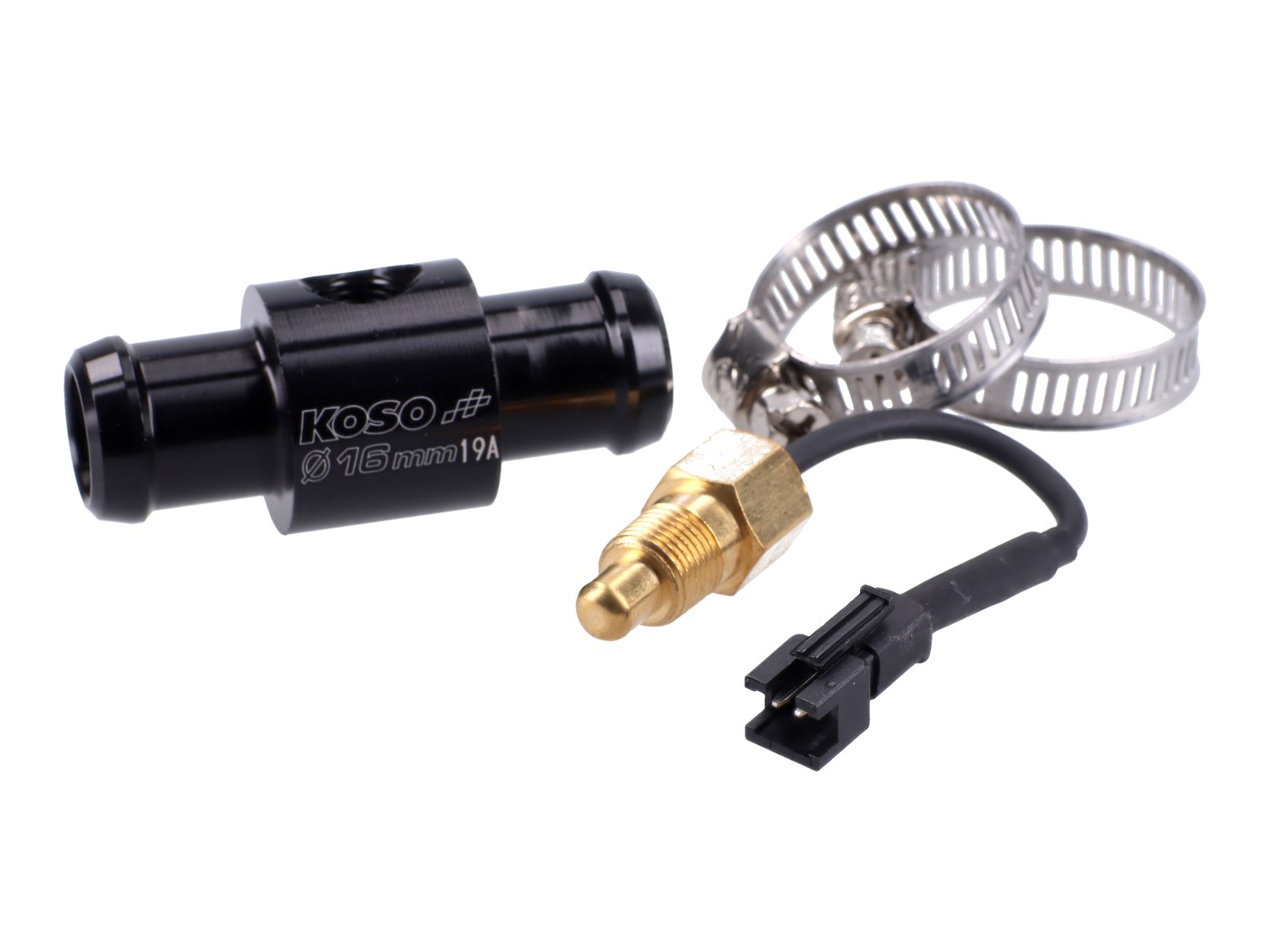 KOSO Adaptér pro čidlo teploty do hadice 16mm 11818