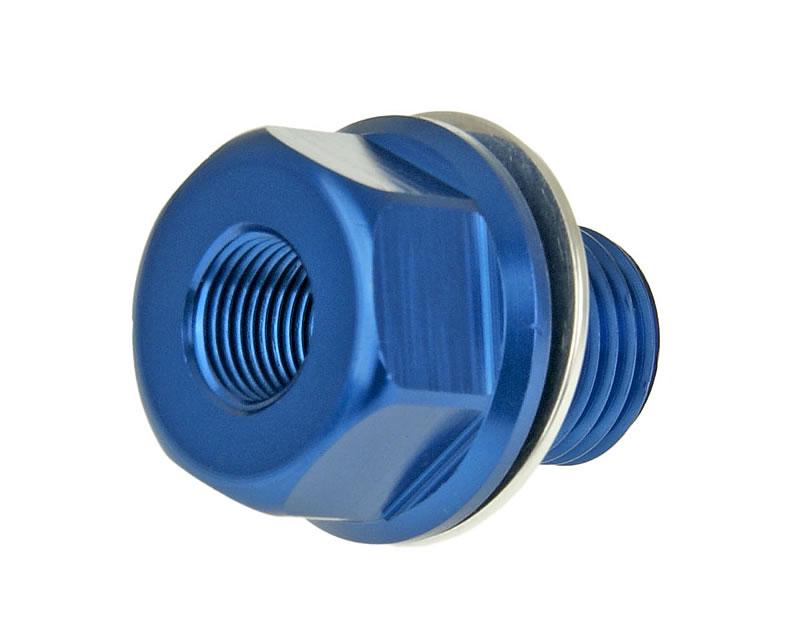Výpustný šroub se závitem pro čidlo teploty Koso PT1/8 - M14x1.5 11618
