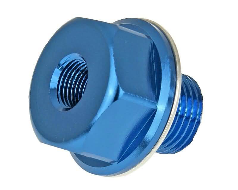 Výpustný šroub se závitem pro čidlo teploty Koso PT1/8 - M16x1.5 11619