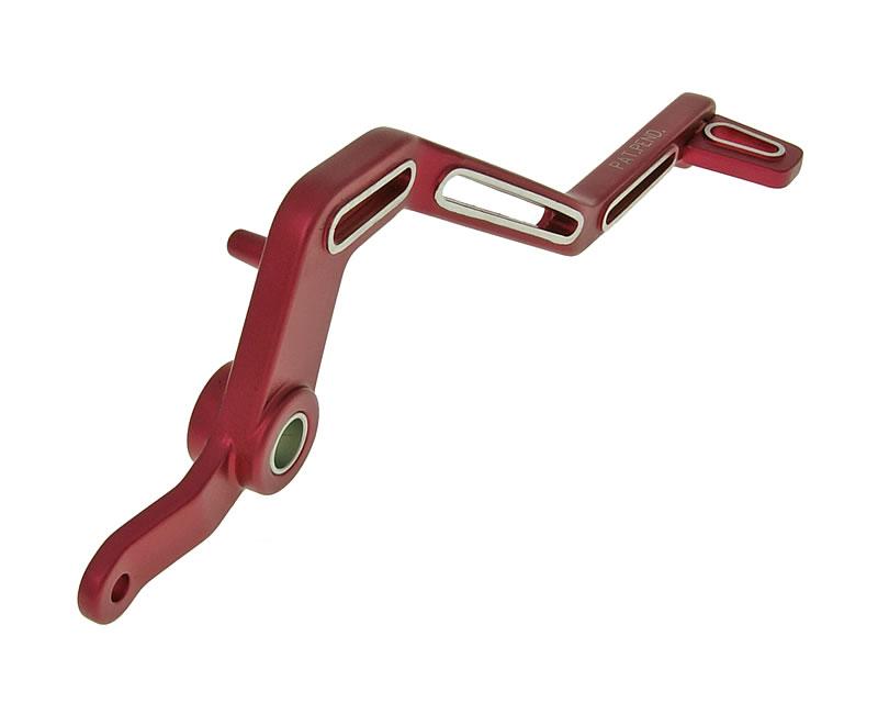 Vparts Brzdový pedál alu červená, MBK X-Power, Yamaha TZR VC18427