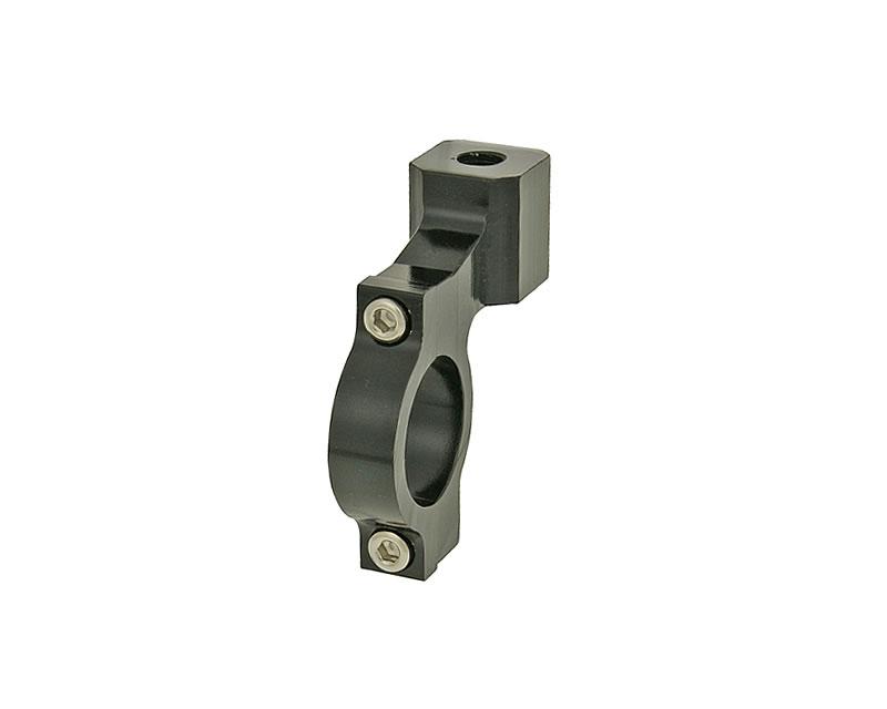 Vparts Objímka pro zrcátko CNC 22mm / M8 pravý závit - černá VC18773