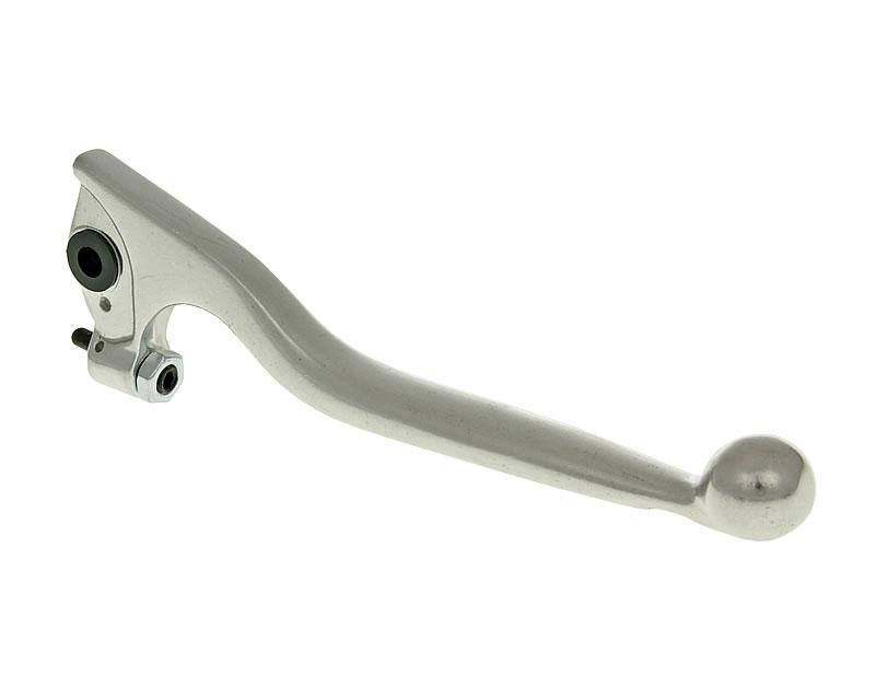 Vparts Brzdová páčka levá / pravá stříbrná, Derbi, Italjet, Peugeot VC19093