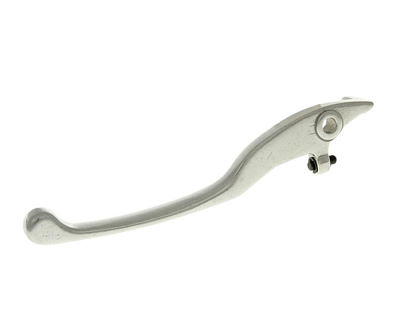 Vparts Brzdová páčka levá stříbrná, Aprilia Scarabeo DD, Leonardo 125 VC19132