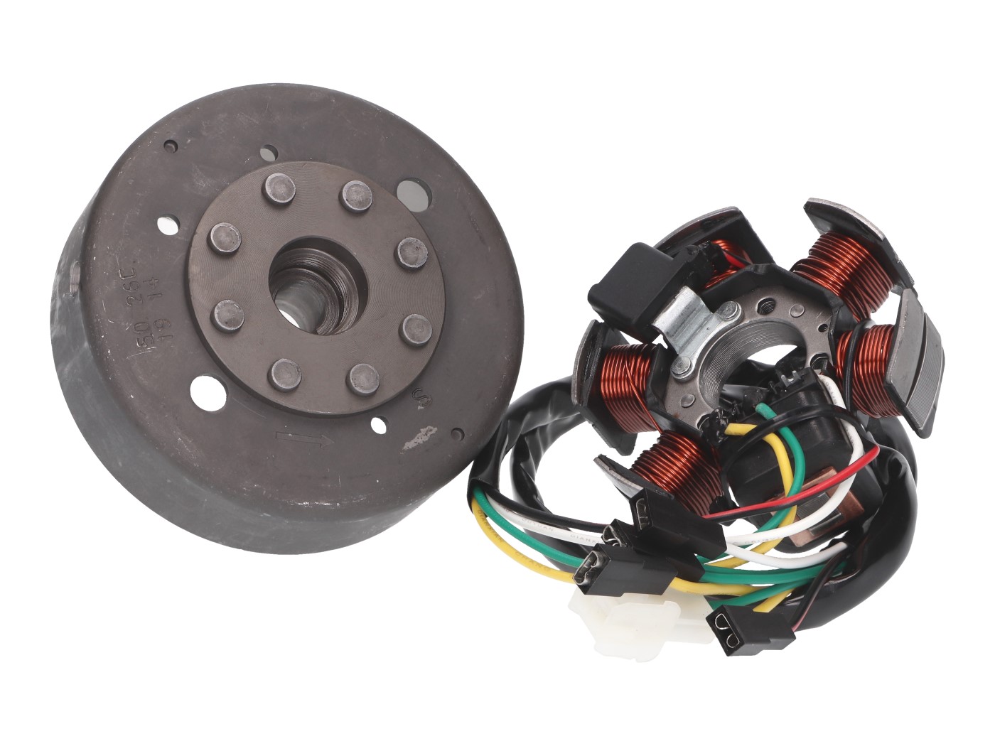 101 Octane Stator a rotor zapalování Derbi, Aprilia s Ducati 19750