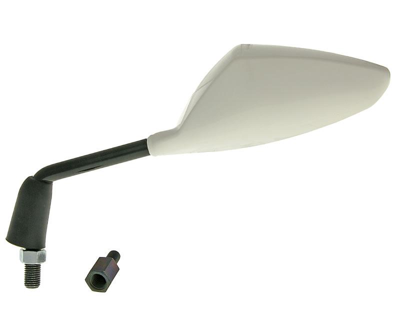 Vparts Zrcátko Sport levé M8 / M10 Triangel bílá VC18630