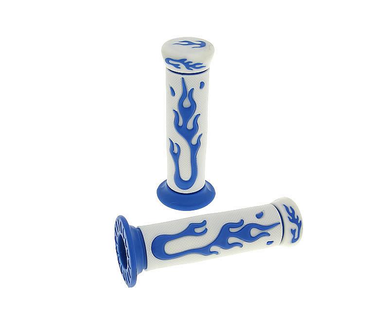 TNT Gripy Flame bílá, modrá 21163