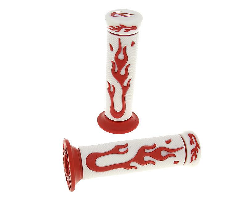 TNT Gripy Flame bílá, červená 21164