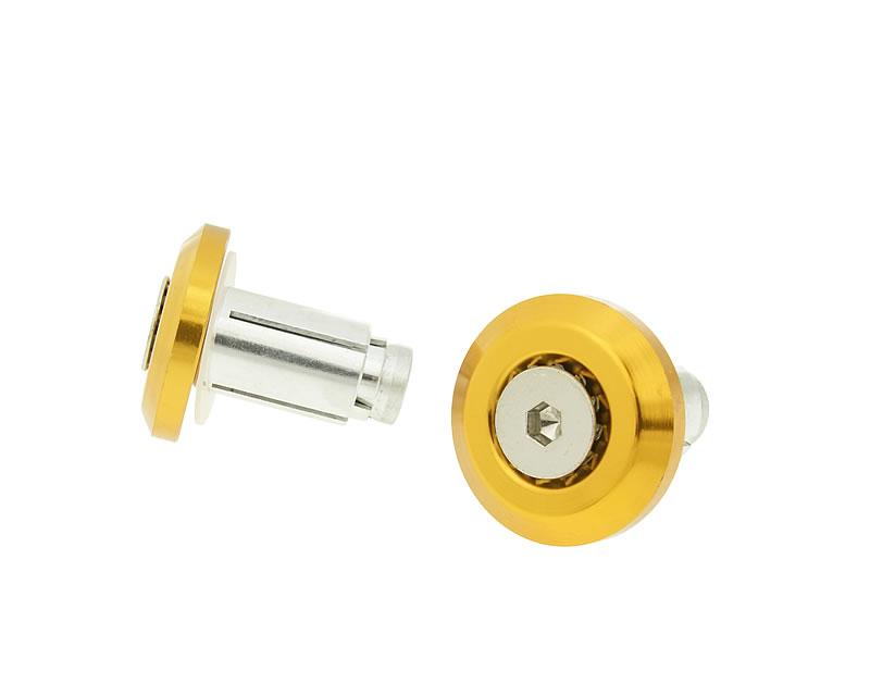 Diverse / Import Koncovky řidítek Mini CNC zlatá 21620