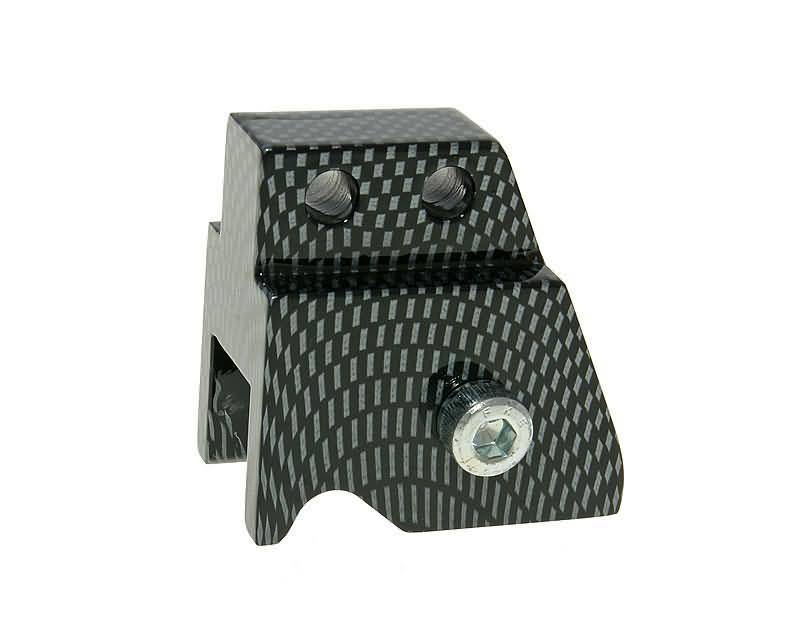 Vparts Podložka pod pružinu CNC 2 díry Carbon-Look, Minarelli VC21301