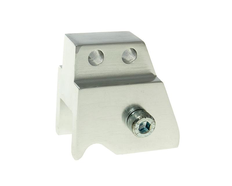 Vparts Podložka pod pružinu CNC 2 díry stříbrná, Minarelli VC21302