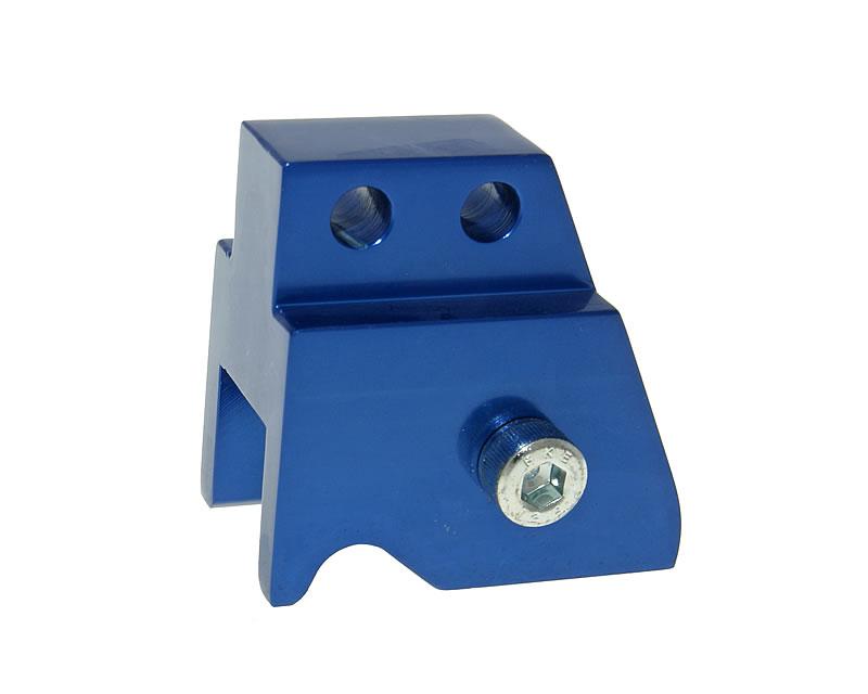 Vparts Podložka pod pružinu CNC 2 díry modrá, Minarelli VC21303