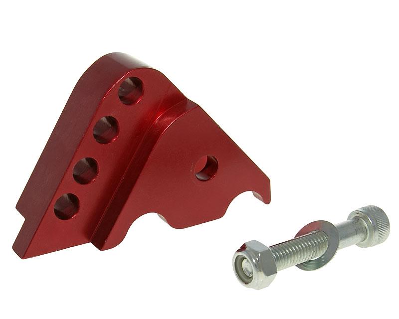 Vparts Podložka pod pružinu CNC 4 díry červená, Minarelli horizontal VC21334