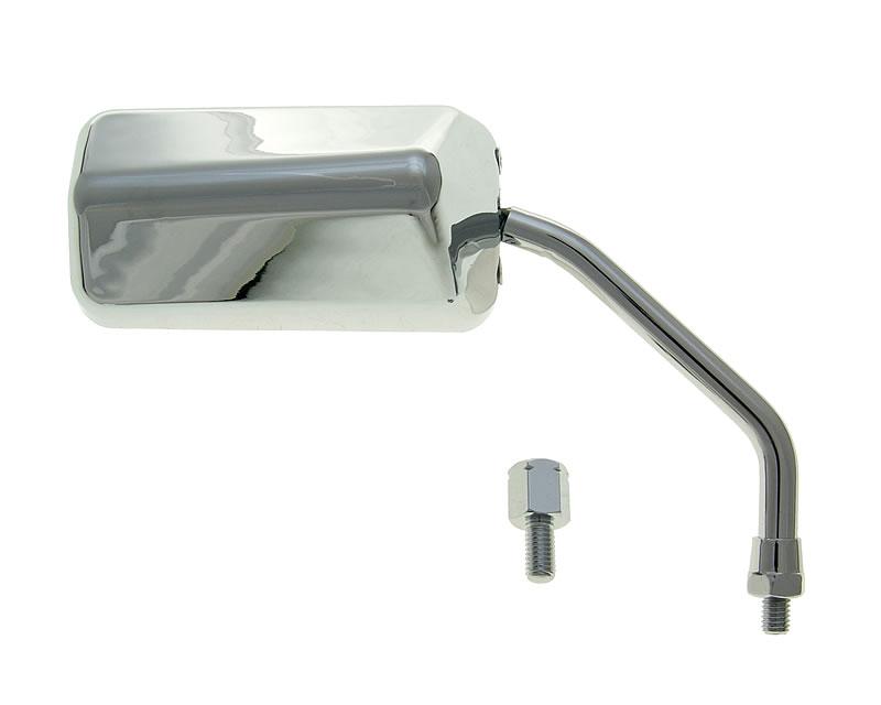 Vparts Zrcátko F1 chrom levé / pravé M8 krátký závit VC21147