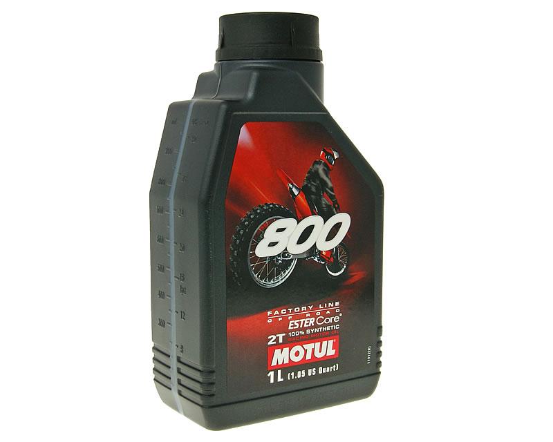 Levně Olej Motul 800 Factory Line Off Road 2T 1l MOT837111