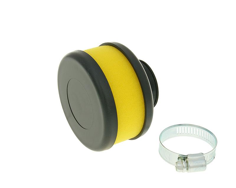 Vparts Vzduchový filtr Flat Foam žlutá 28-35mm přímý VC23318