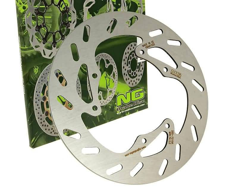 NG Brake Disc Brzdový kotouč NG, Derbi Senda R / SM / X-Race / X-treme NG335