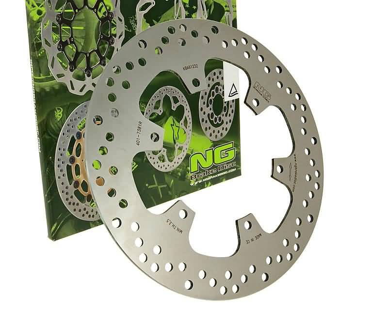 NG Brake Disc Brzdový kotouč NG, Yamaha TZR, MBK X-Power, T-Max 500 NG401