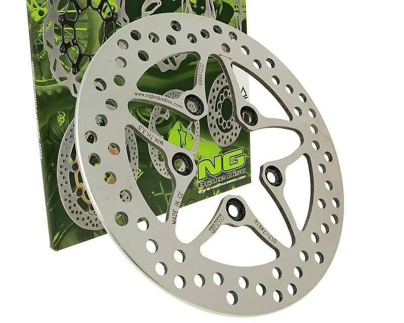 NG Brake Disc Brzdový kotouč NG, Aprilia Scarabeo / Leonardo, Beta Eikon, Derbi Rambla NG017