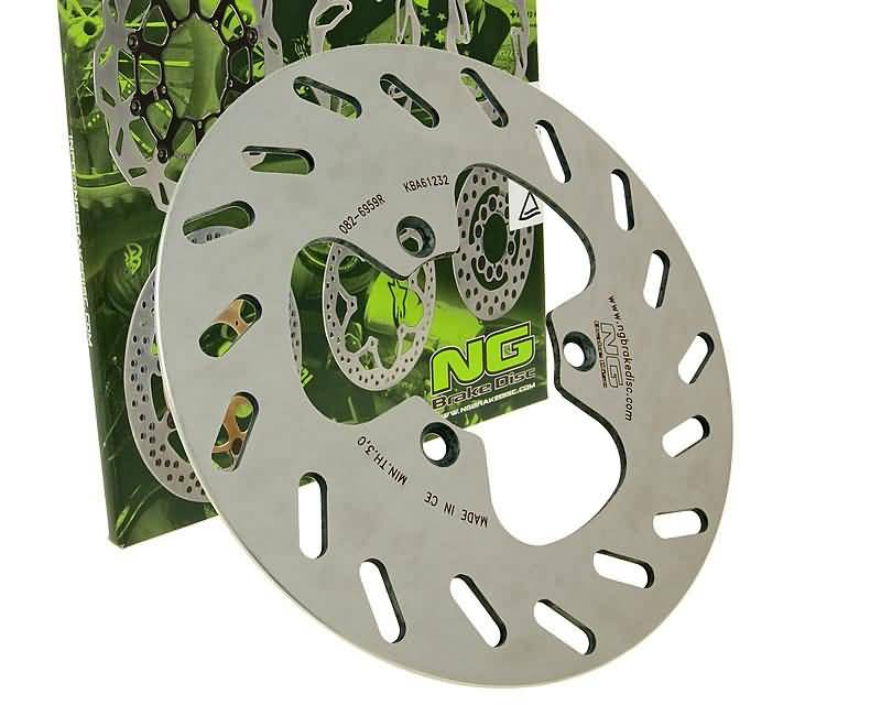 NG Brake Disc Brzdový kotouč NG, Derbi Fénix EX 50, Yamaha DT 50 / XT 125 X NG082