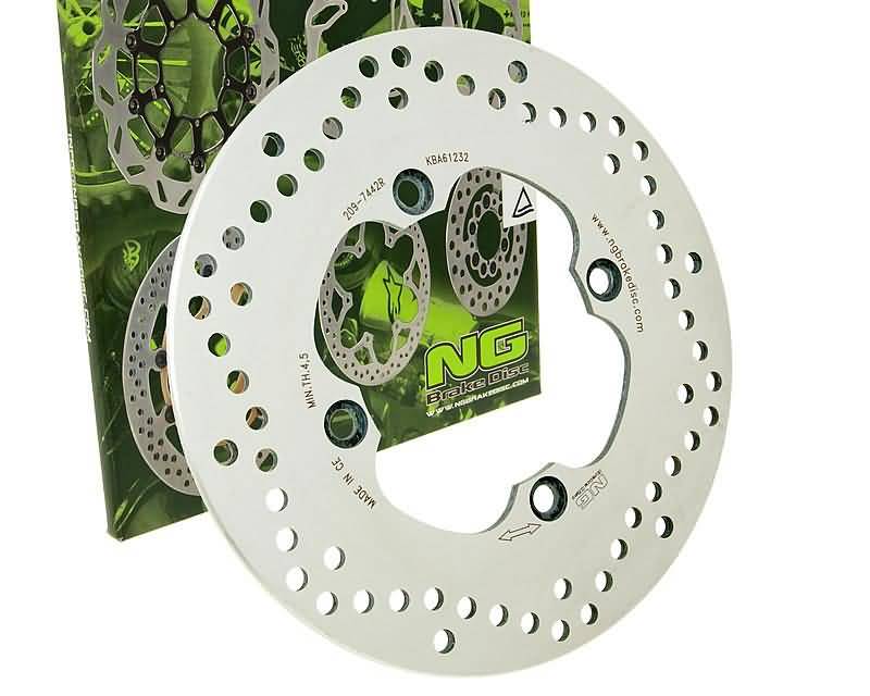 NG Brake Disc Brzdový kotouč NG, Honda SH 125i / Silver Wing / Forza / Jazz NG209
