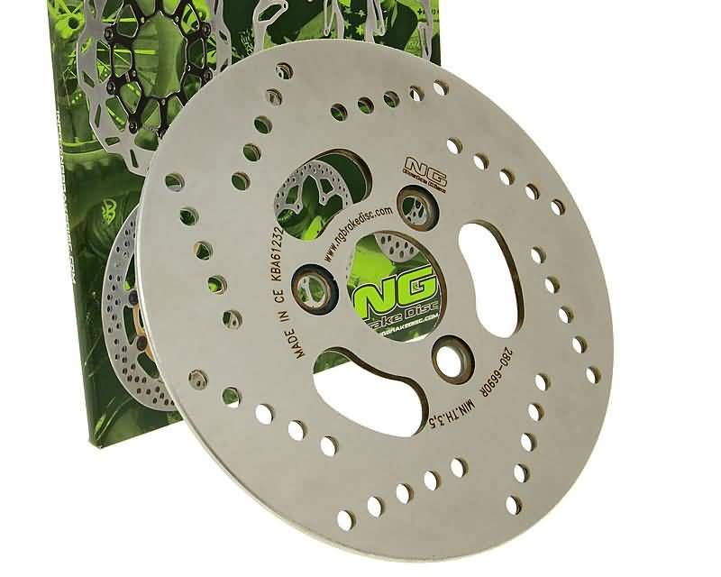 NG Brake Disc Brzdový kotouč NG, Suzuki TR 50 / AN 125 / UE 125 / AN 150 / UE 150 NG280