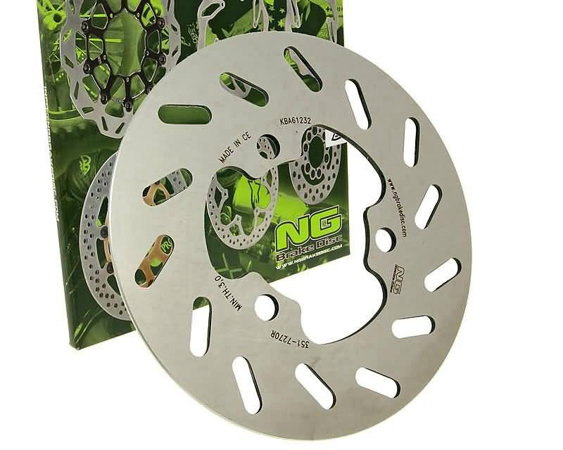 NG Brake Disc Brzdový kotouč NG, Aprilia, Derbi, Gilera, MH, Peugeot, Rieju NG351