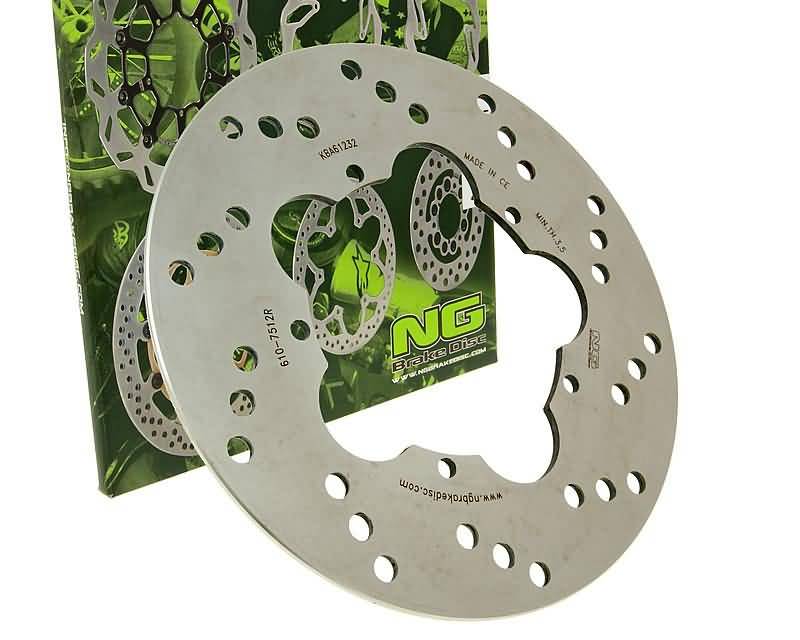 NG Brake Disc Brzdový kotouč NG, Gilera, Malaguti, PGO, Piaggio, Vespa NG610