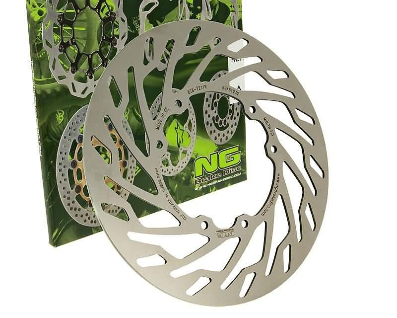 NG Brake Disc Brzdový kotouč NG, Derbi DRD, Rieju MRX / SMX / Tango, Yamaha DT NG828
