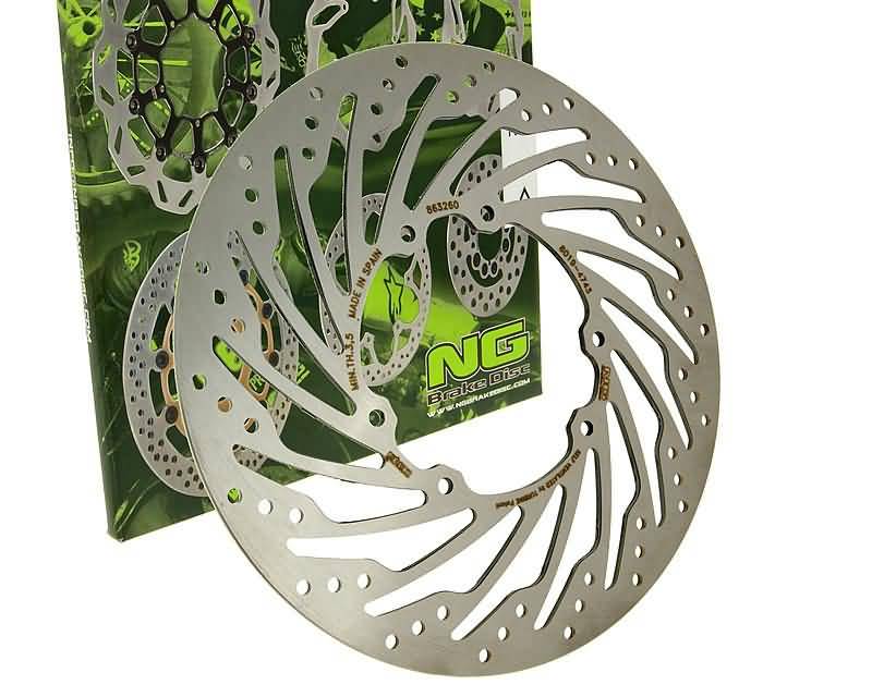 NG Brake Disc Brzdový kotouč NG, Derbi Senda 125, MH RYZ NG8019