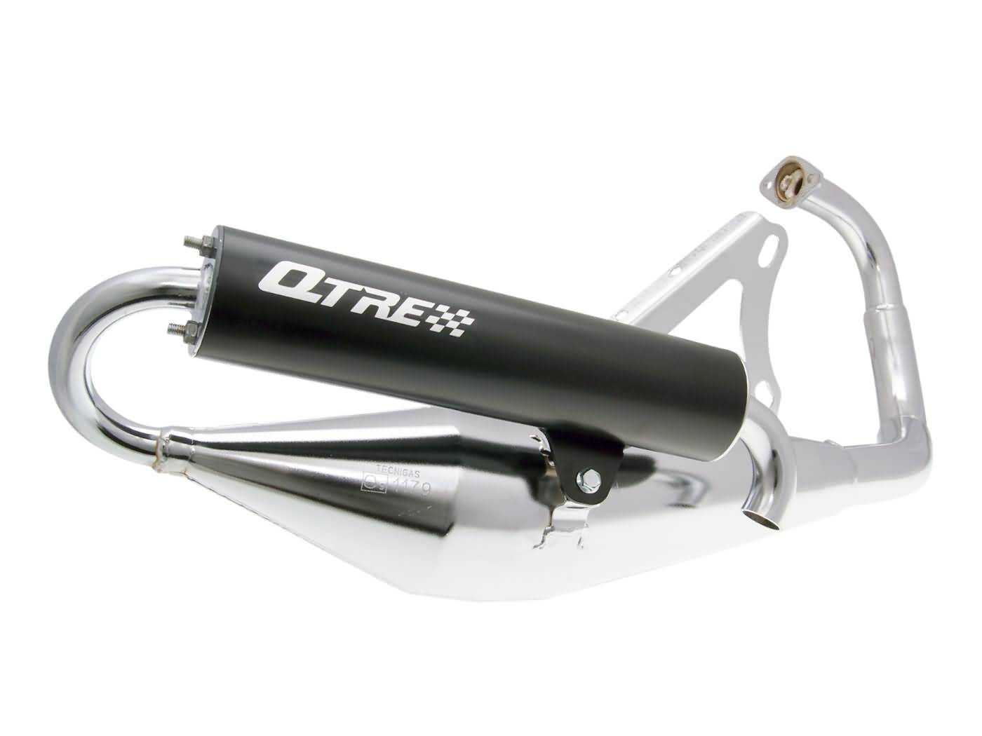 Výfuk Tecnigas Q-Tre chrome, Minarelli vertical 26264