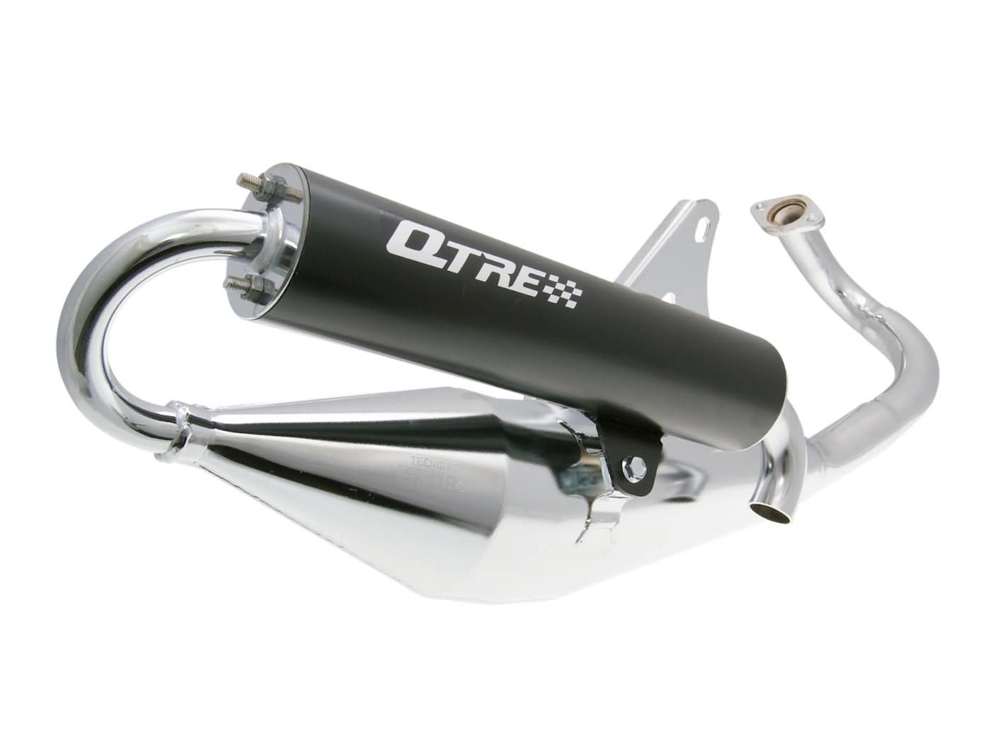 Výfuk Tecnigas Q-Tre chrome, Piaggio 26270