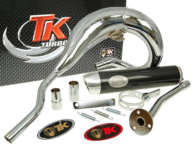 Výfuk Turbo Kit Bufanda RQ chrom, Aprilia RX 50 (99-05) H10521-Q