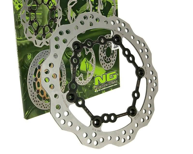 NG Brake Disc Brzdový kotouč NG Wave, Yamaha X-Max 125-250cc / T-Max 500-535cc / Majesty 250-400cc (přední) NG1233X