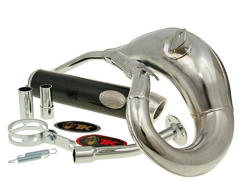 Výfuk Turbo Kit Bufanda RQ chrom, Rieju MRX 50 H10530-Q