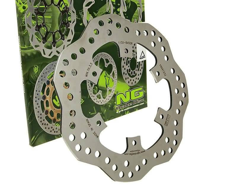 NG Brake Disc Brzdový kotouč NG Wave, Gilera Runner SP / VX / VXR, Liberty / NRG mc3 / GTS / GTV NG113X