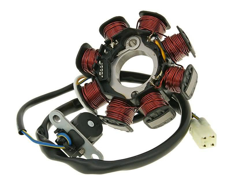 101 Octane Stator zapalování Kymco Super9 LC, Agility 2T, Like 2T, Grand Dink, People, Yager 50 28011
