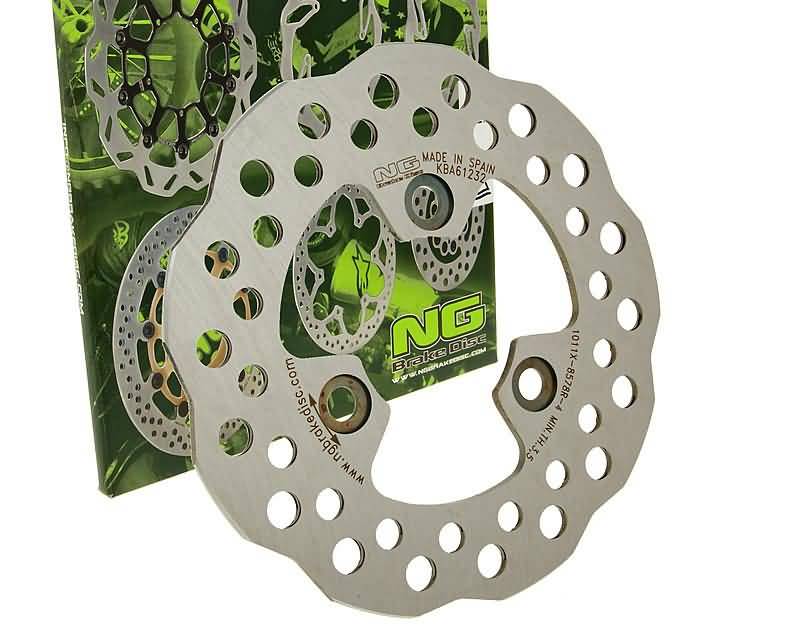 NG Brake Disc Brzdový kotouč NG Wavy, Kymco Agility, Dink, Super 9, MXU, KXR NG1011X