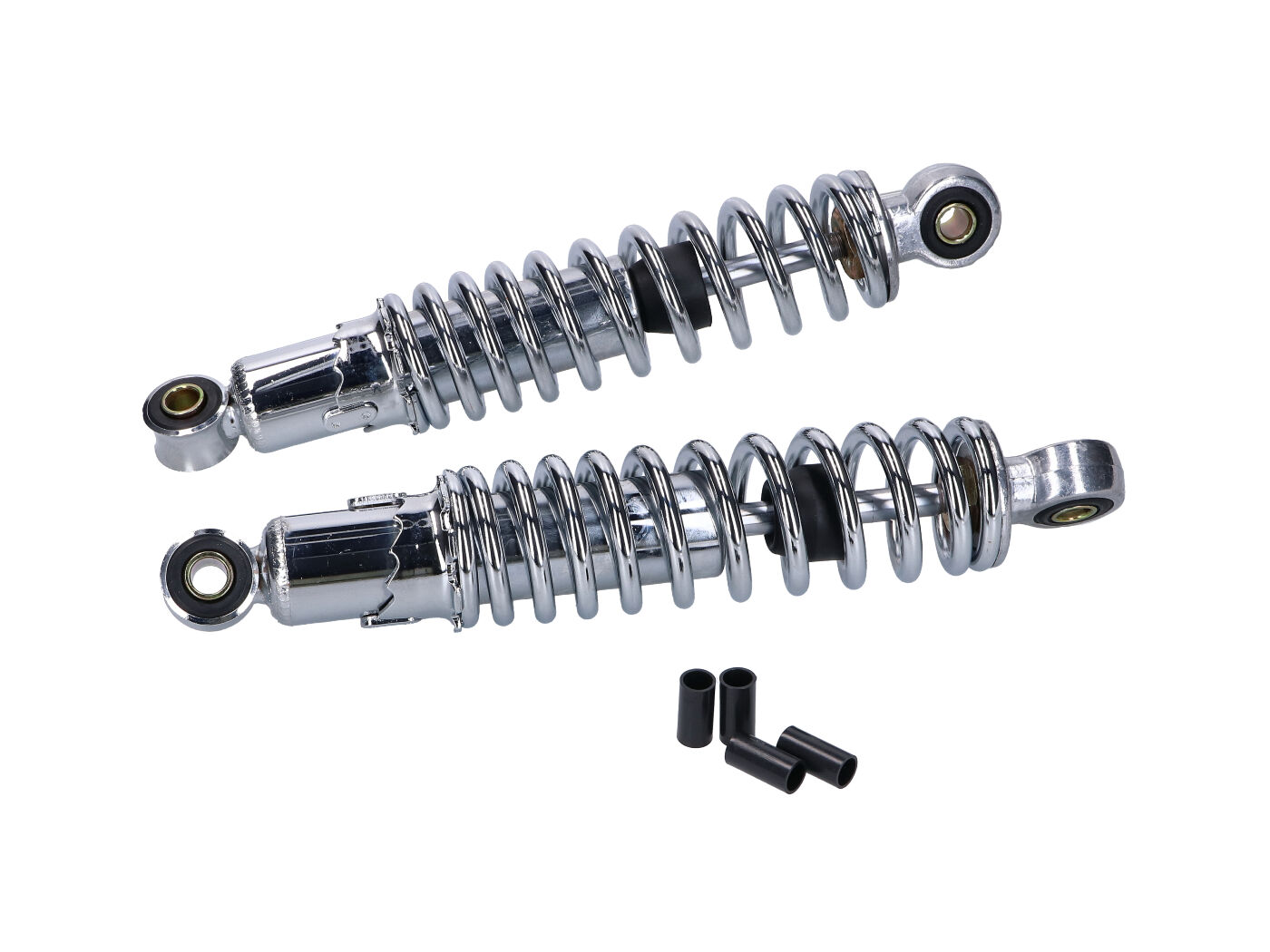 101 Octane Sada zadních tlumičů univerzální chrom 260mm 28743