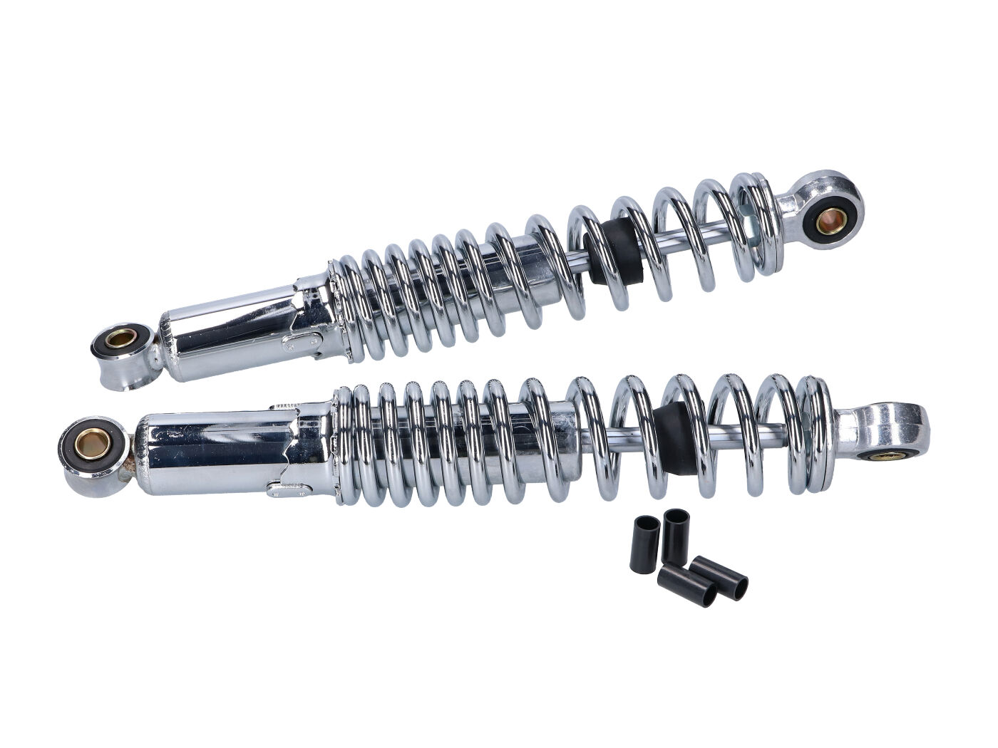 101 Octane Sada zadních tlumičů univerzální chrom 310mm 28746