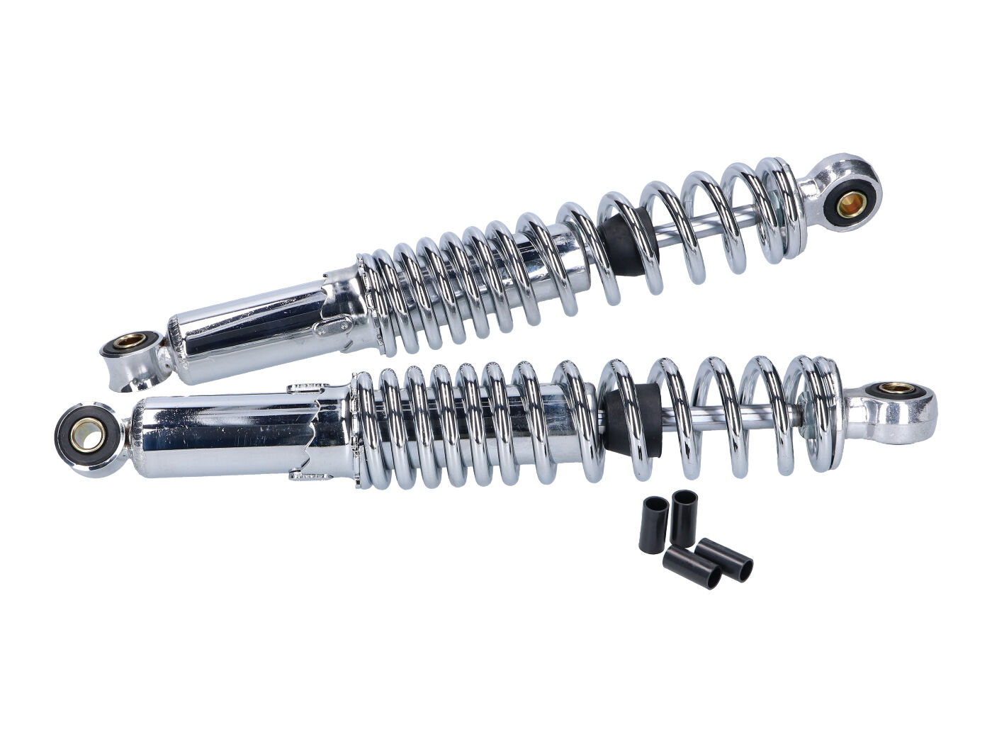 101 Octane Sada zadních tlumičů univerzální chrom 320mm 28747