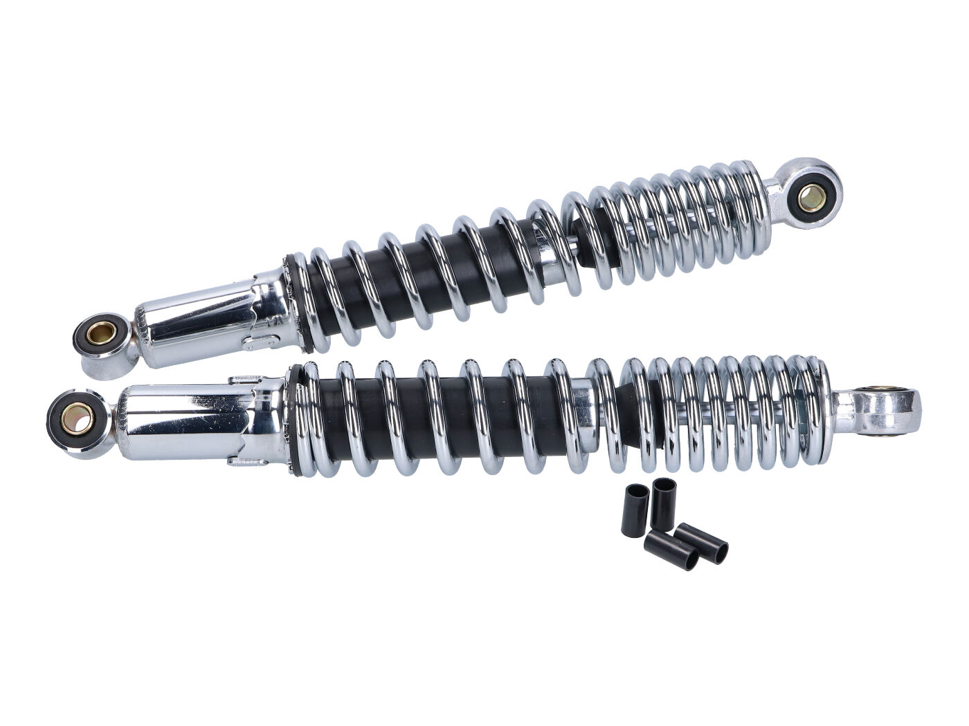 101 Octane Sada zadních tlumičů univerzální chrom 340mm 28748