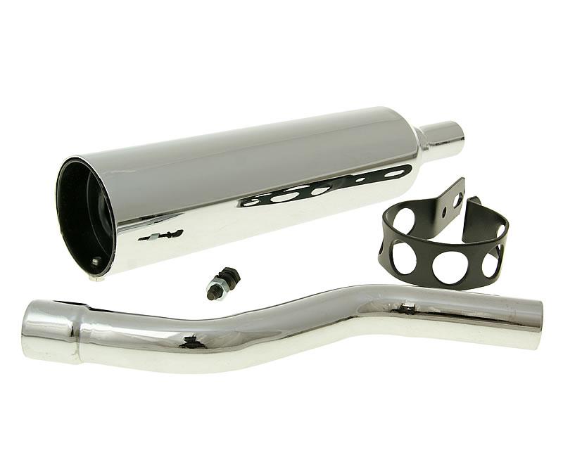 Tecno Tlumič výfuku chrom, Honda MT 29306