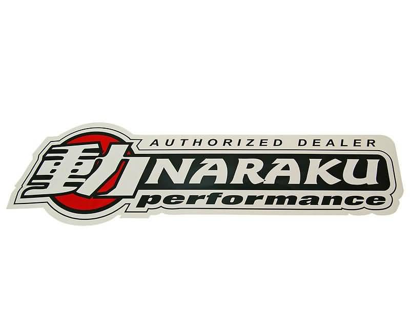 Samolepka na výlohu Naraku dealer 100x30cm NK-MD003